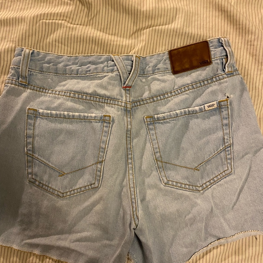 Vans jean shorts